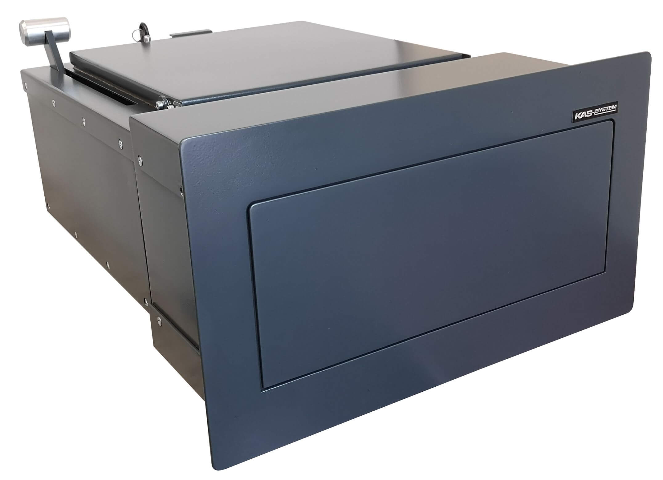 kas-system.pl podajnik z pokrywą i otwieranym frontem czołem