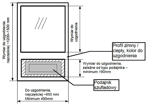kas-system.pl okno podawcze z podajnikiem szufladowym założenia do realizacji